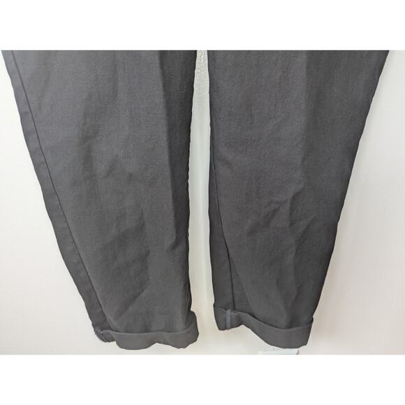 Outerknown Black Denim Short Sleeve Jumpsuit - Picture 3 of 10